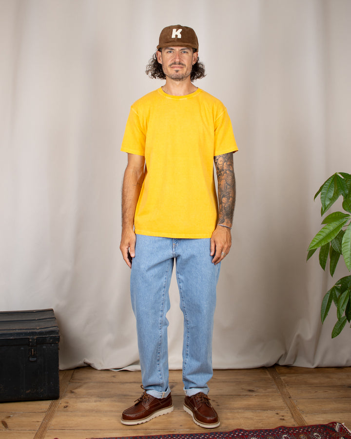 Short Sleeve Crew T-shirt P-Curcuma