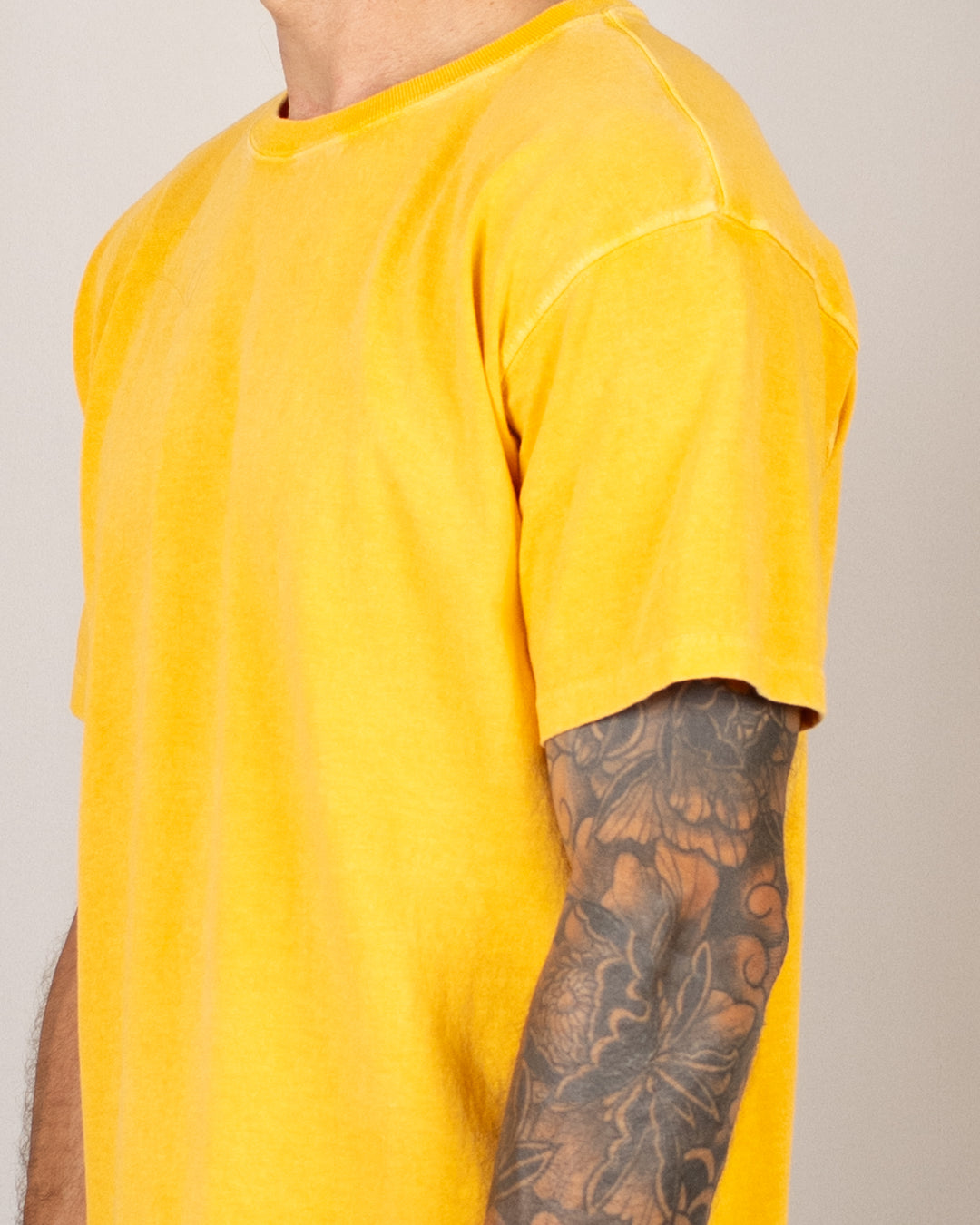 Short Sleeve Crew T-shirt P-Curcuma