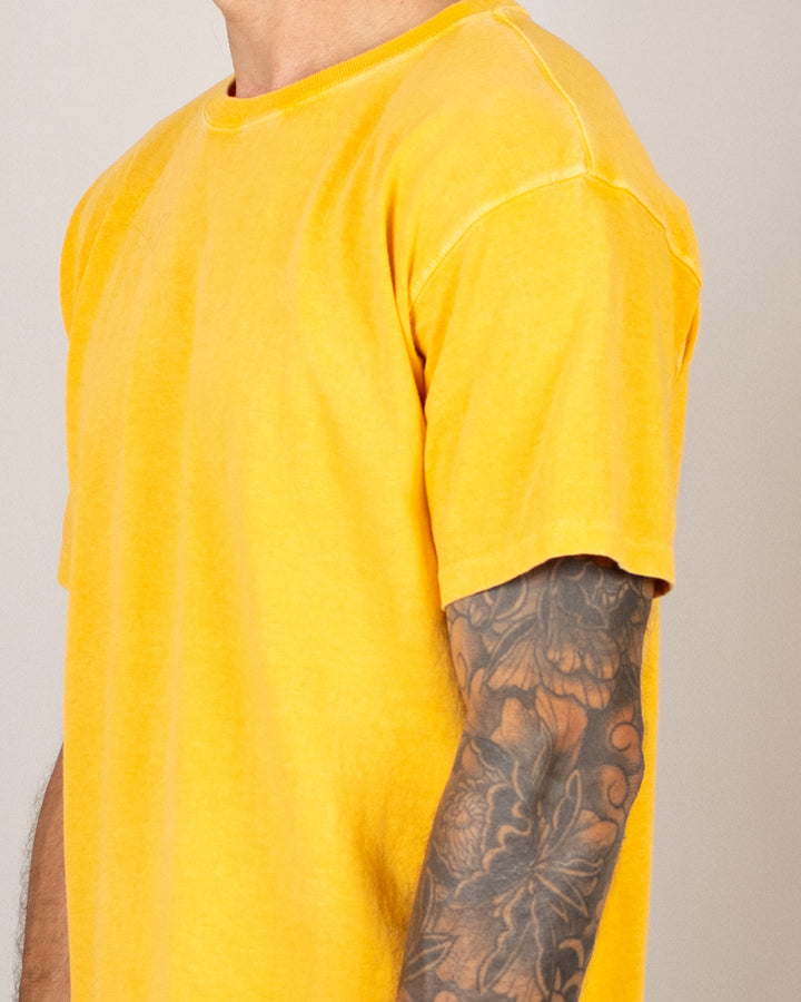 Short Sleeve Crew T-shirt P-Curcuma