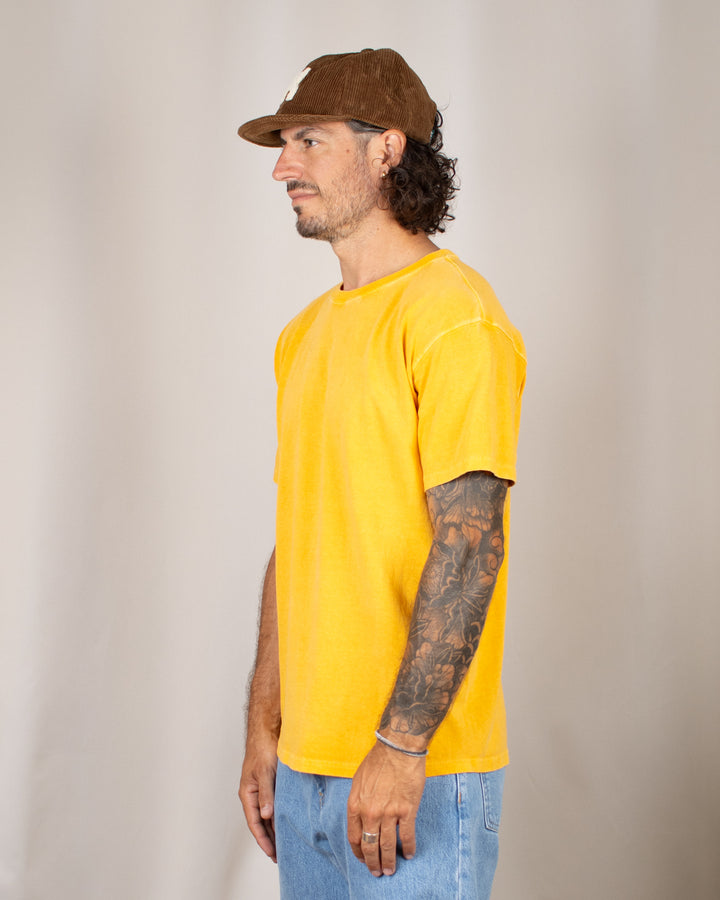 Short Sleeve Crew T-shirt P-Curcuma