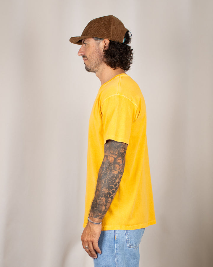 Short Sleeve Crew T-shirt P-Curcuma