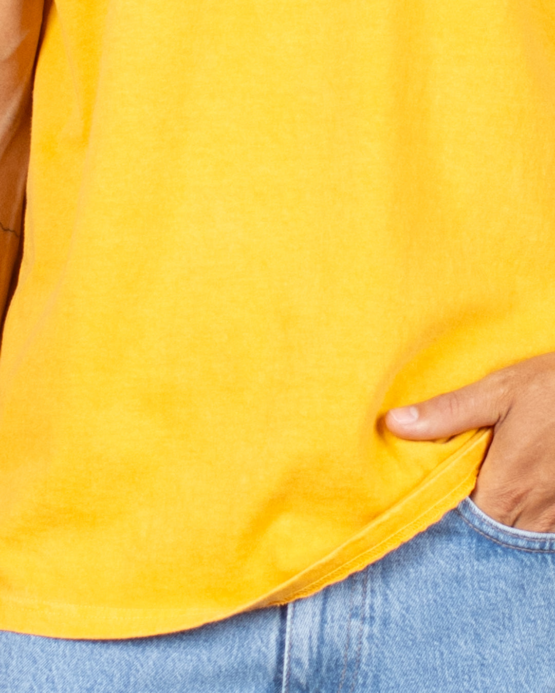 Short Sleeve Crew T-shirt P-Curcuma