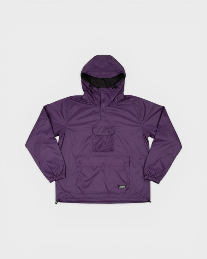 Down Mountain Reversible Hoodie D.Purple/Black