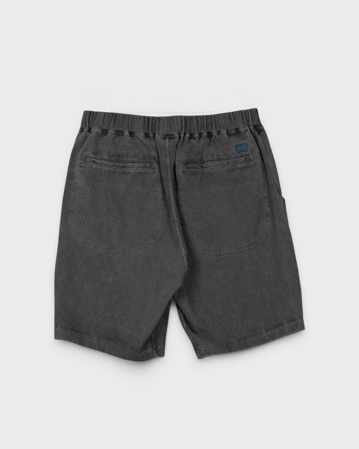 Travel Shorts Heavy Coton P-Black