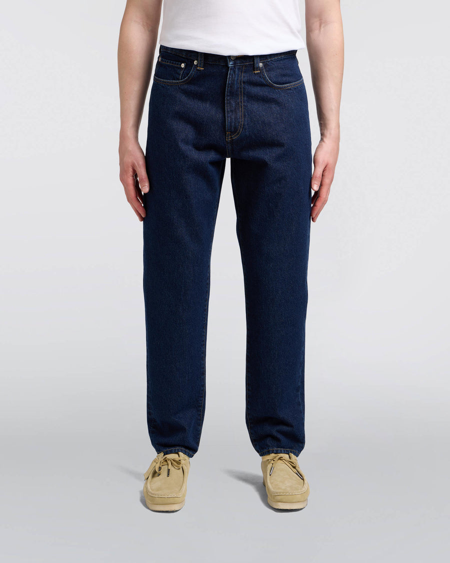 Cosmos Pant Blue Dark Marble Wash