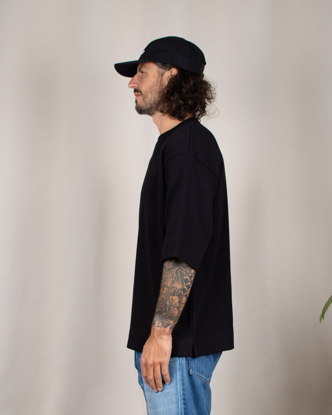 T-Shirt Vahé Manches Courtes Noir