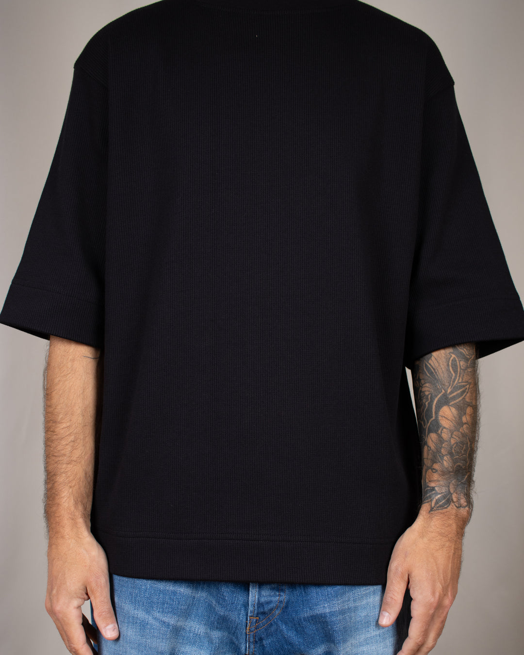T-Shirt Vahé Manches Courtes Noir
