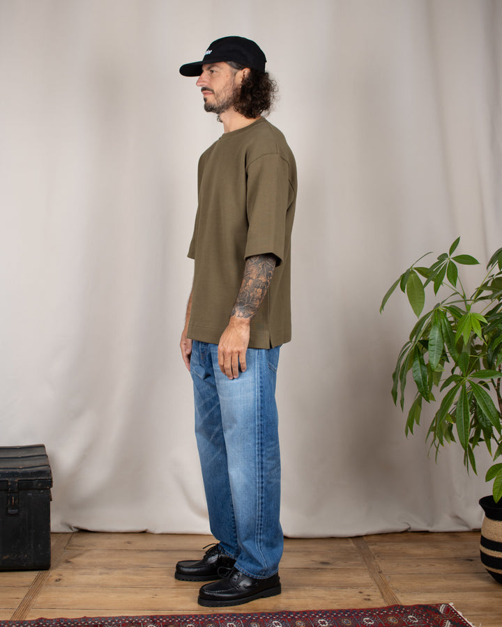 T-Shirt Vahé Manches Courtes Kaki