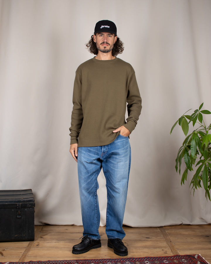 T-Shirt Vahé Manches Longues Kaki