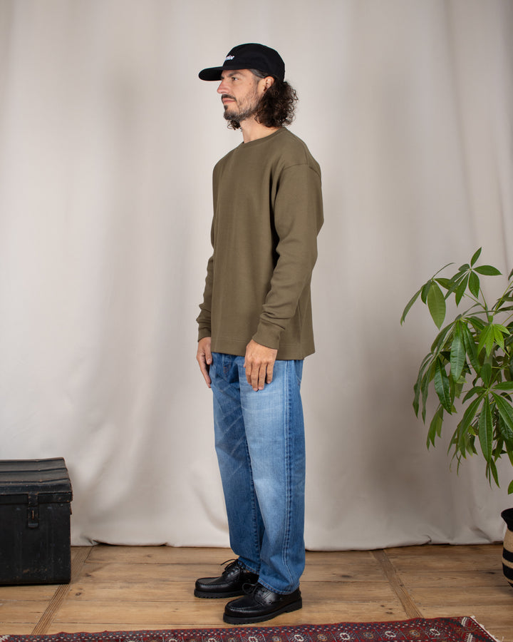 T-Shirt Vahé Manches Longues Kaki