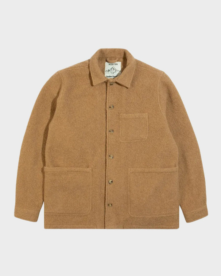Ormiston jacket in camel Italian wool