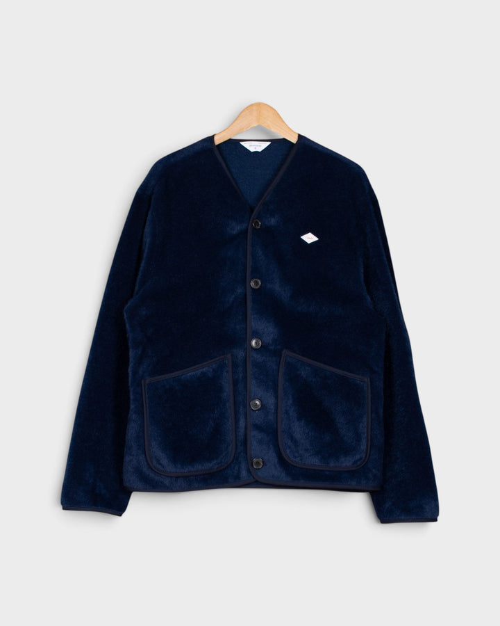 Cameron Cardigan Blu Navy Wooden - vue 1