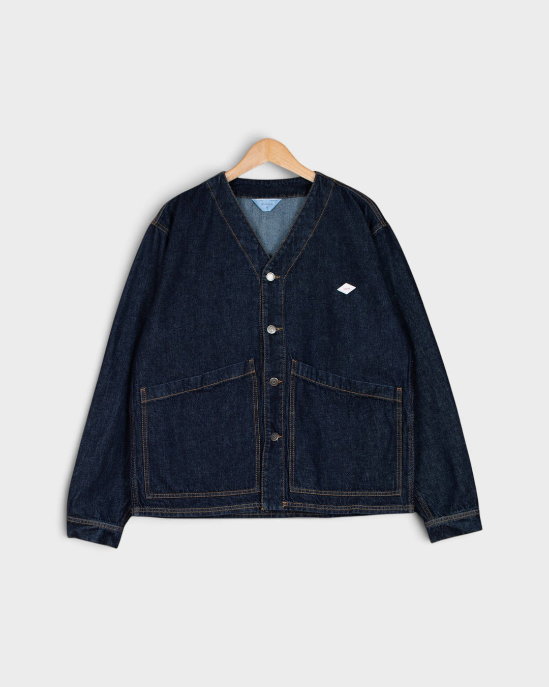 Loco Jacket Blu Raw Wooden - vue 1