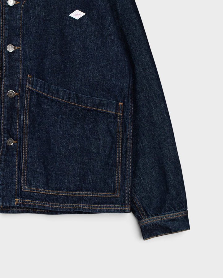 Loco Jacket Blu Raw Wooden - vue 3
