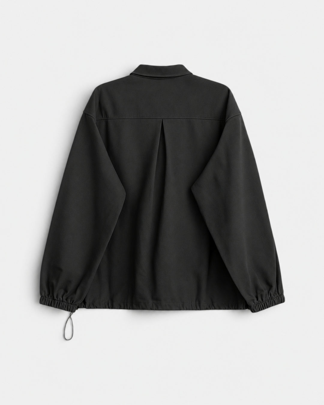 Wooden Ohio M/L Overshirt Nero Nettuno — vue de dos