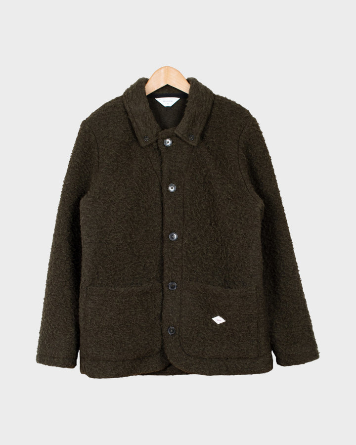 York Wool Fleece Jacket Verdone