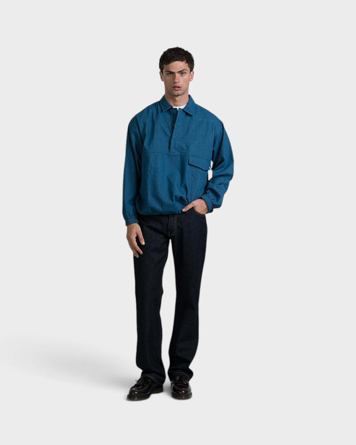 Ohio M/L Overshirt Blue Denim