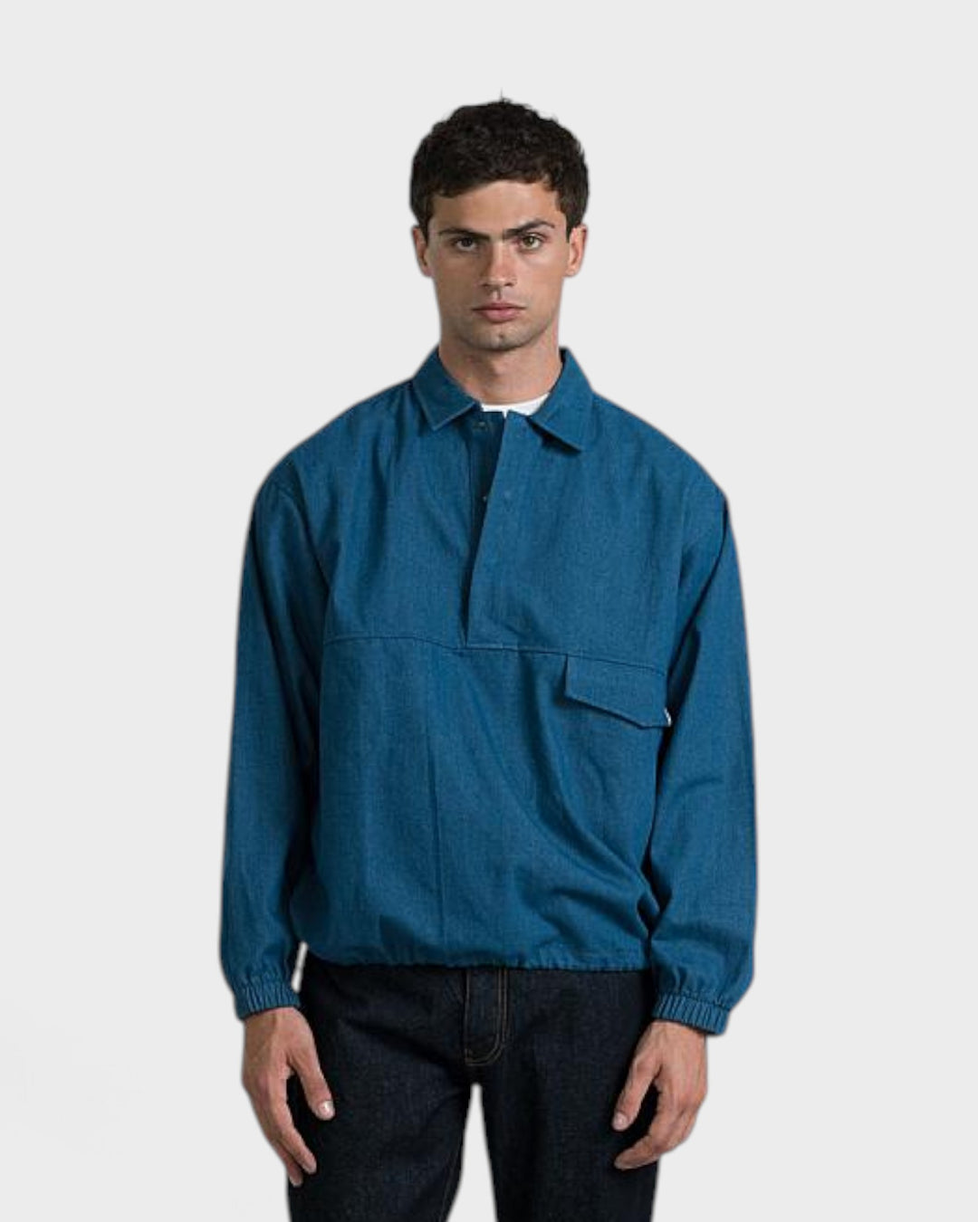 Ohio M/L Overshirt Blue Denim