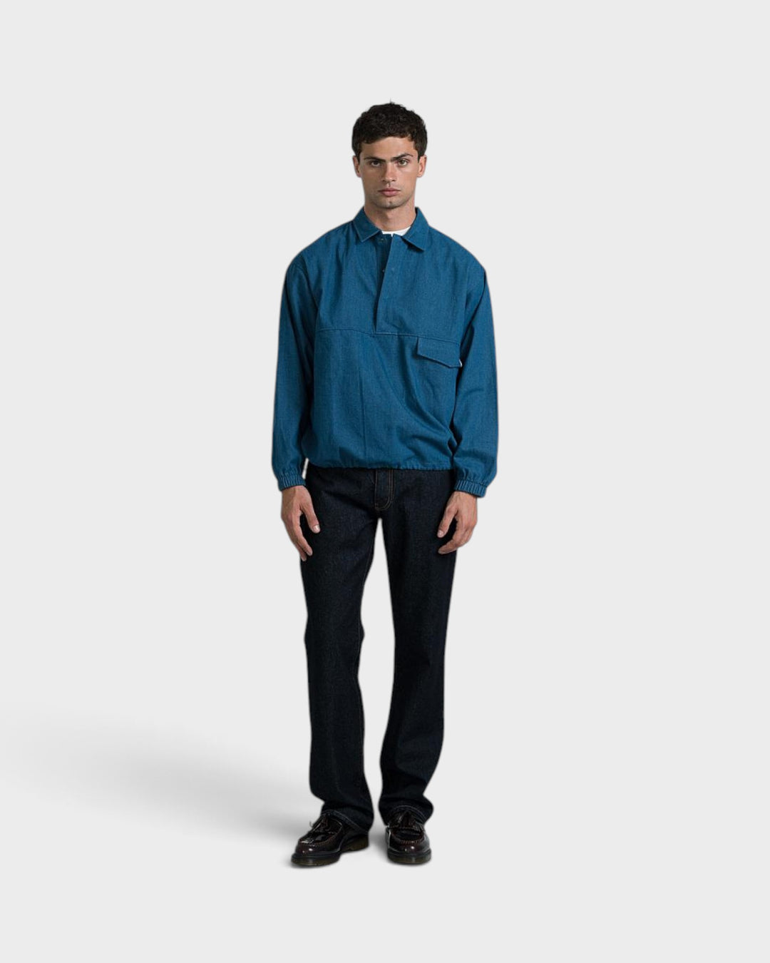 Ohio M/L Overshirt Blue Denim