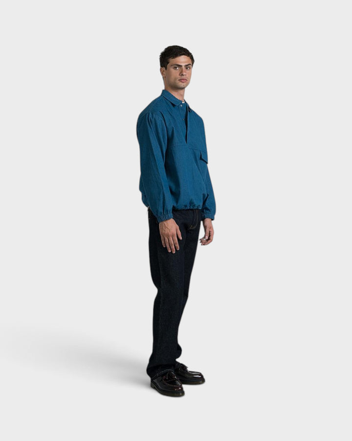Ohio M/L Overshirt Blue Denim